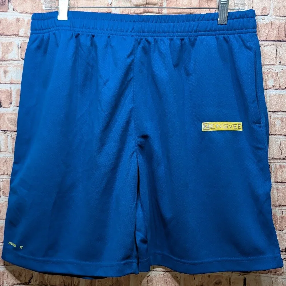 Zengvee Athletic Shorts BLUE Size XL